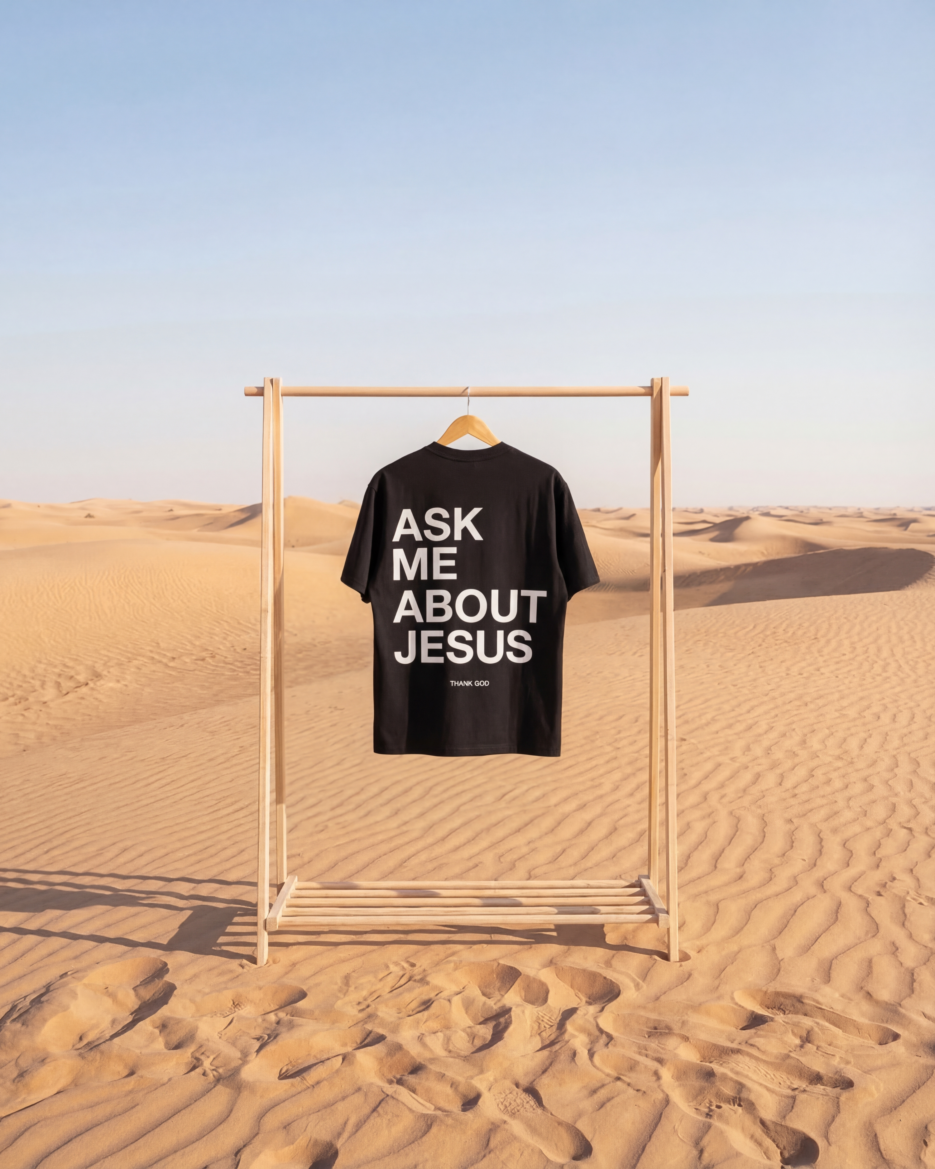 Ask Me About Jesus Tee