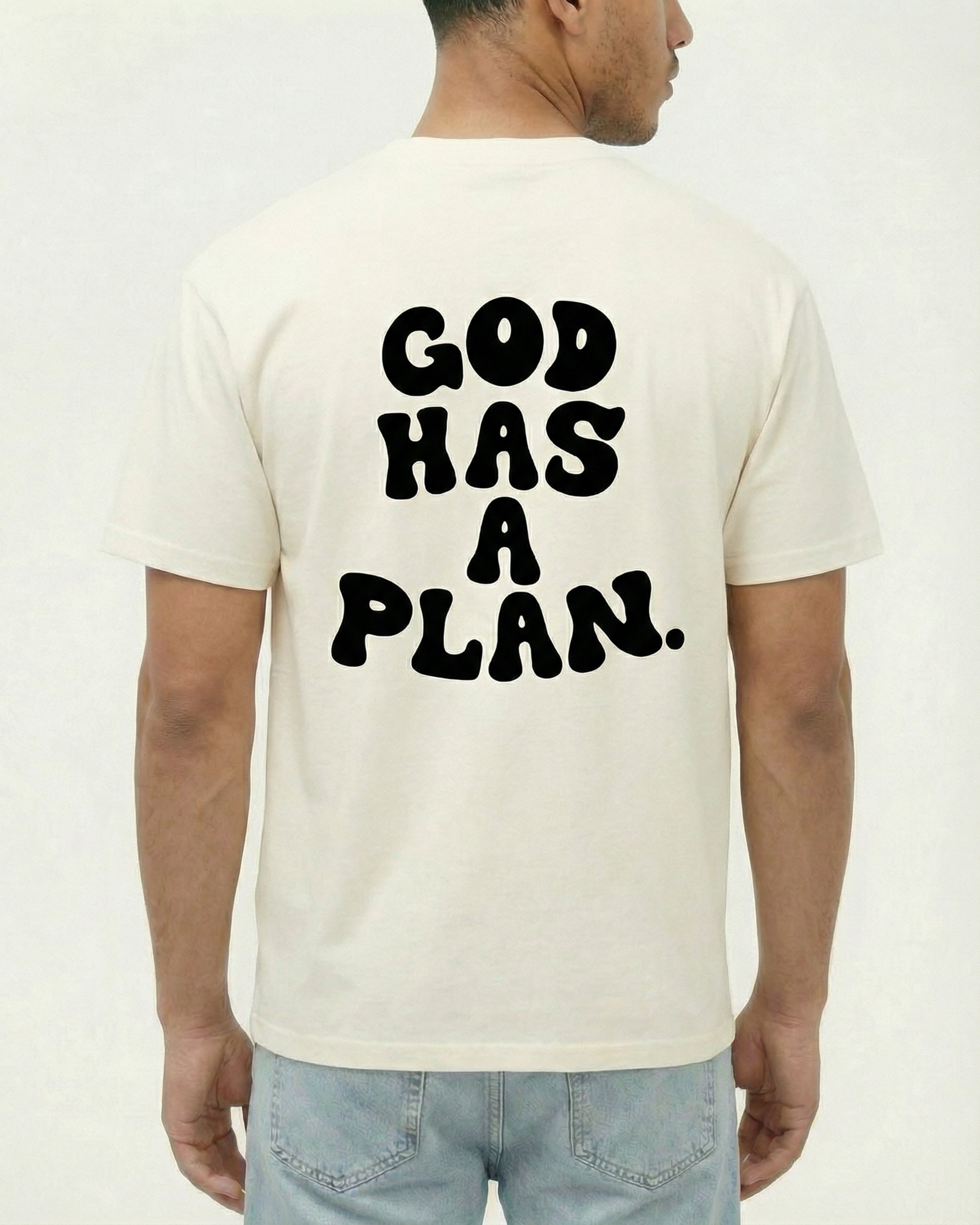God Has A Plan Oversized Tee