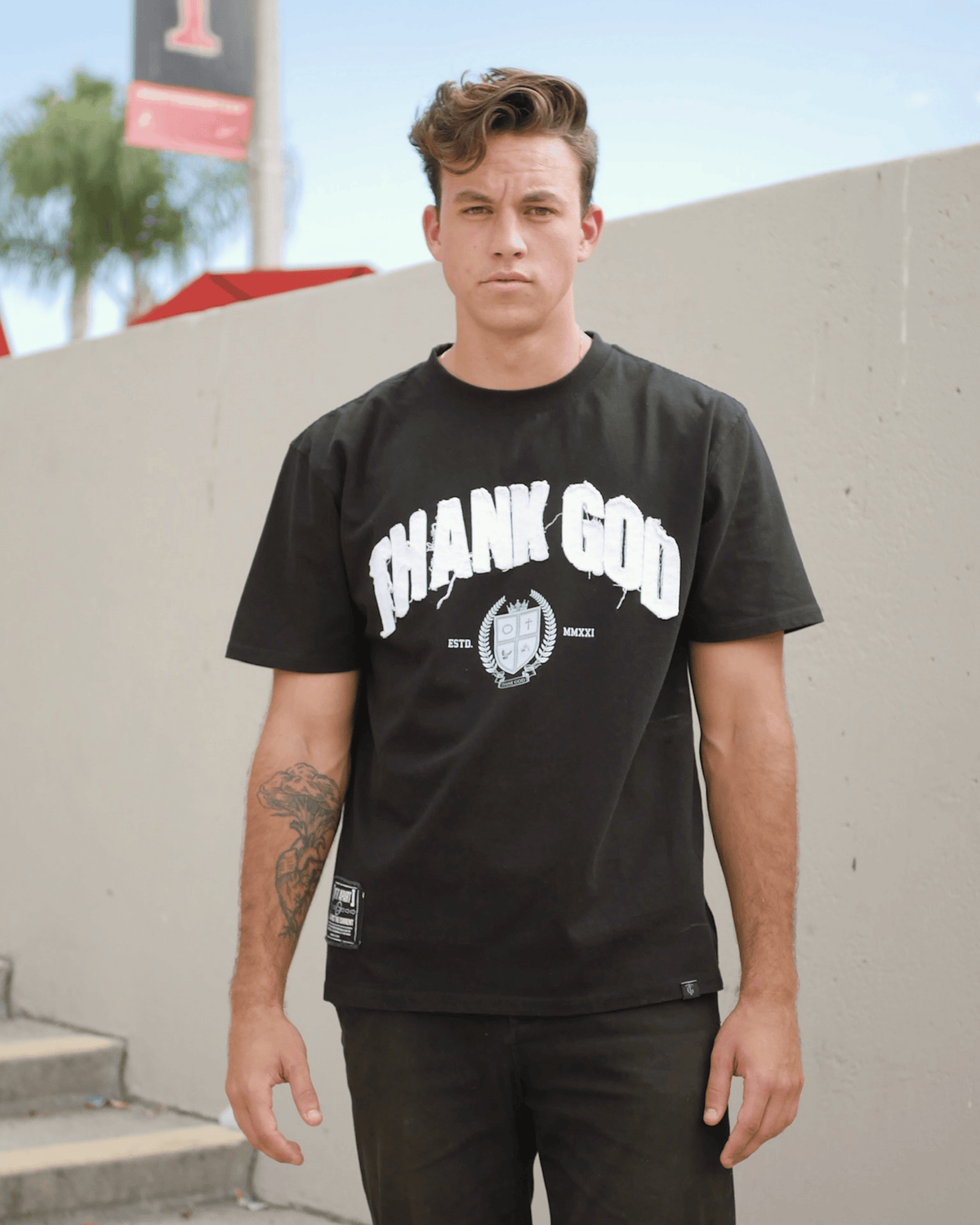 Collegiate Patch Tee