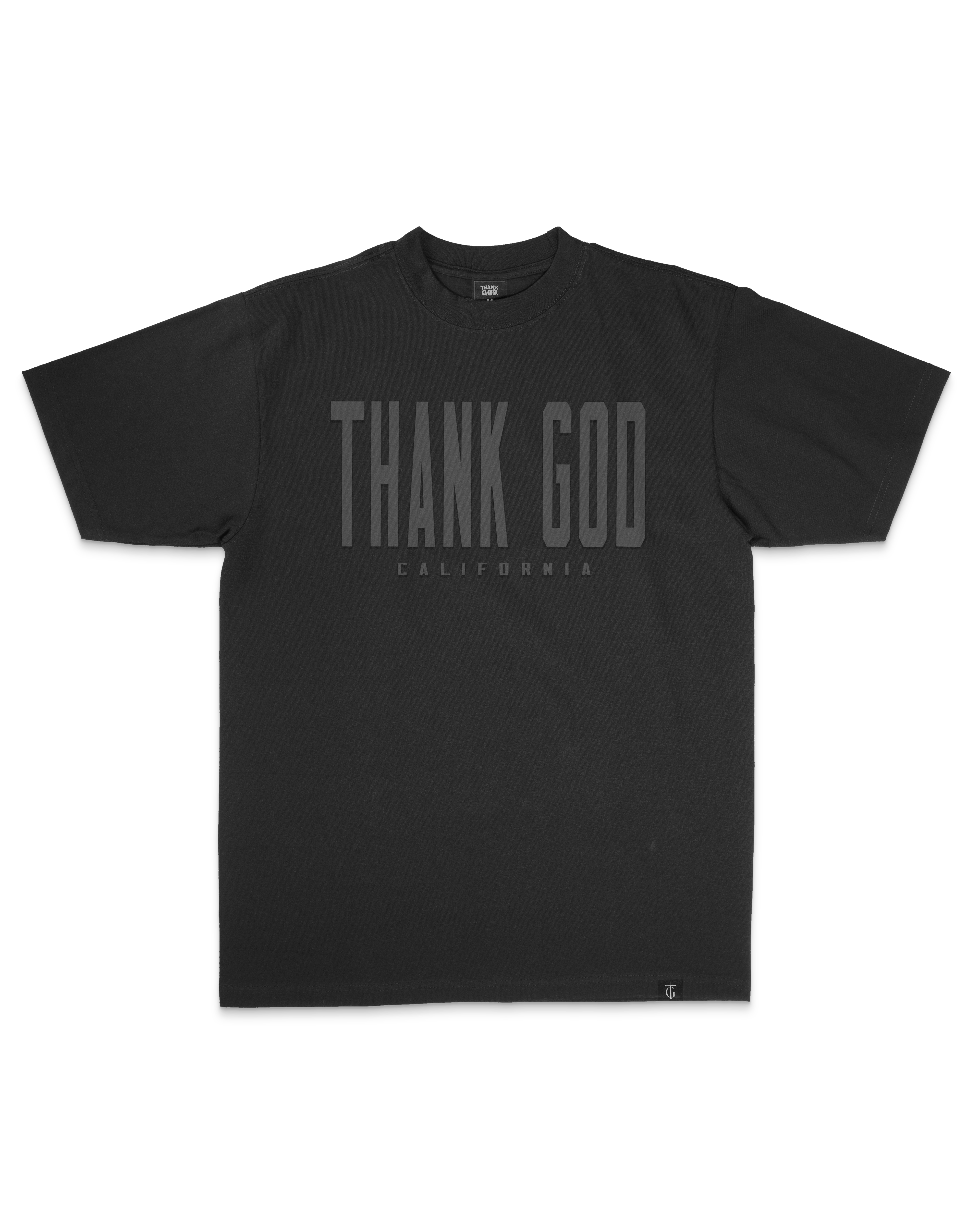 Noir Oversized Sanded Tee