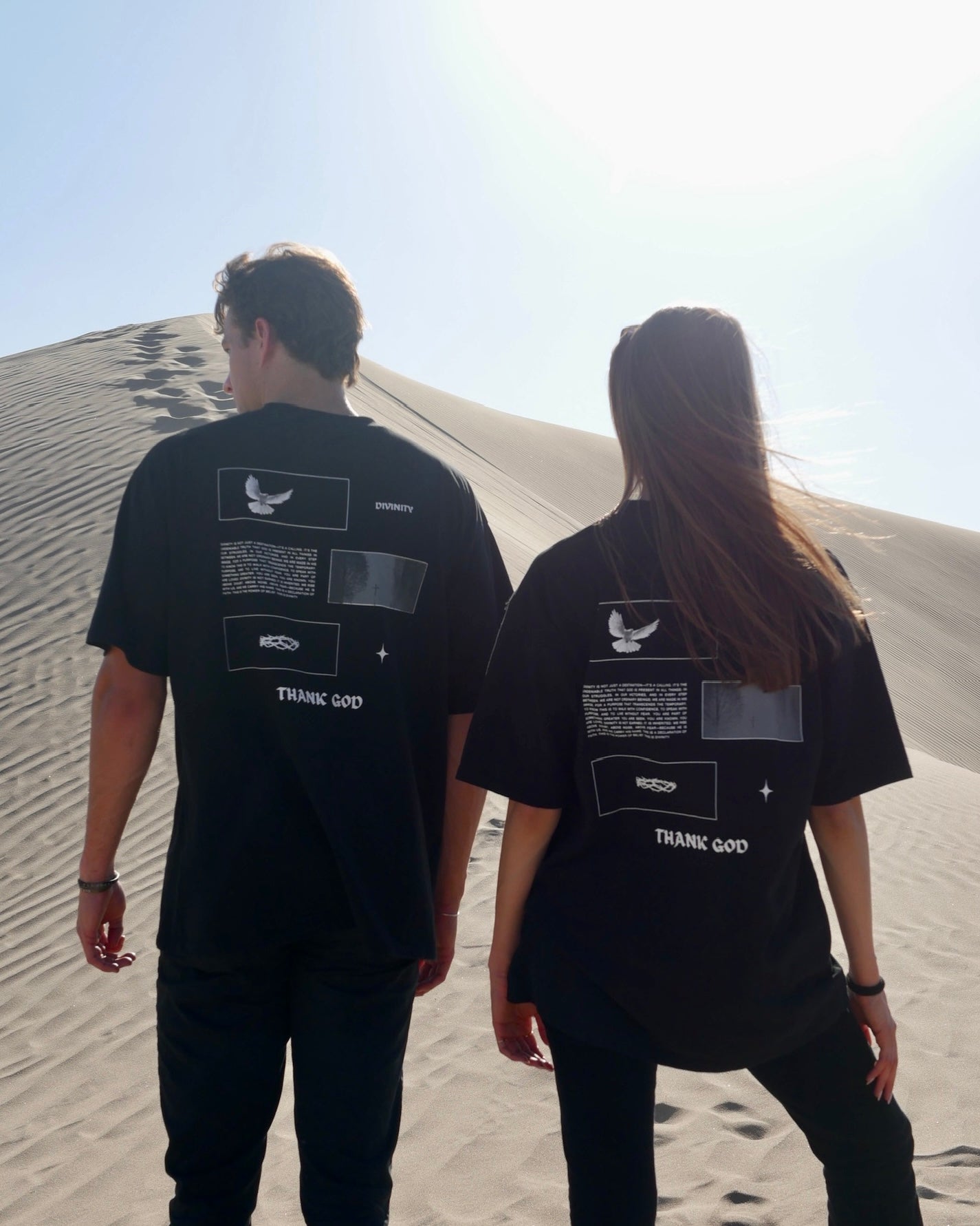 Divinity II Oversized Sanded Tee