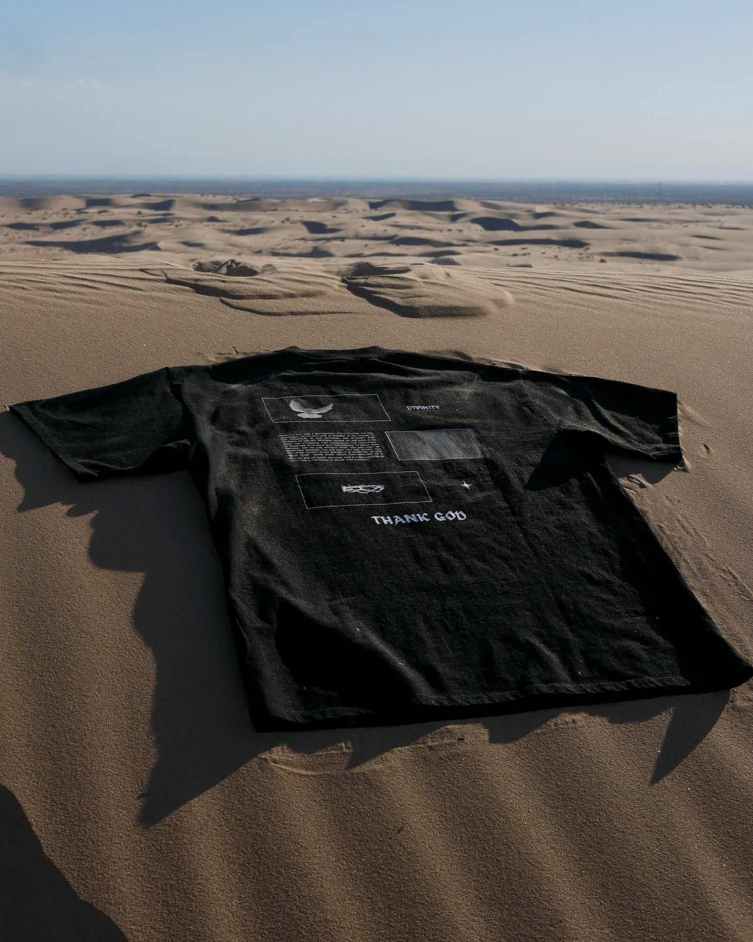 Divinity II Oversized Sanded Tee