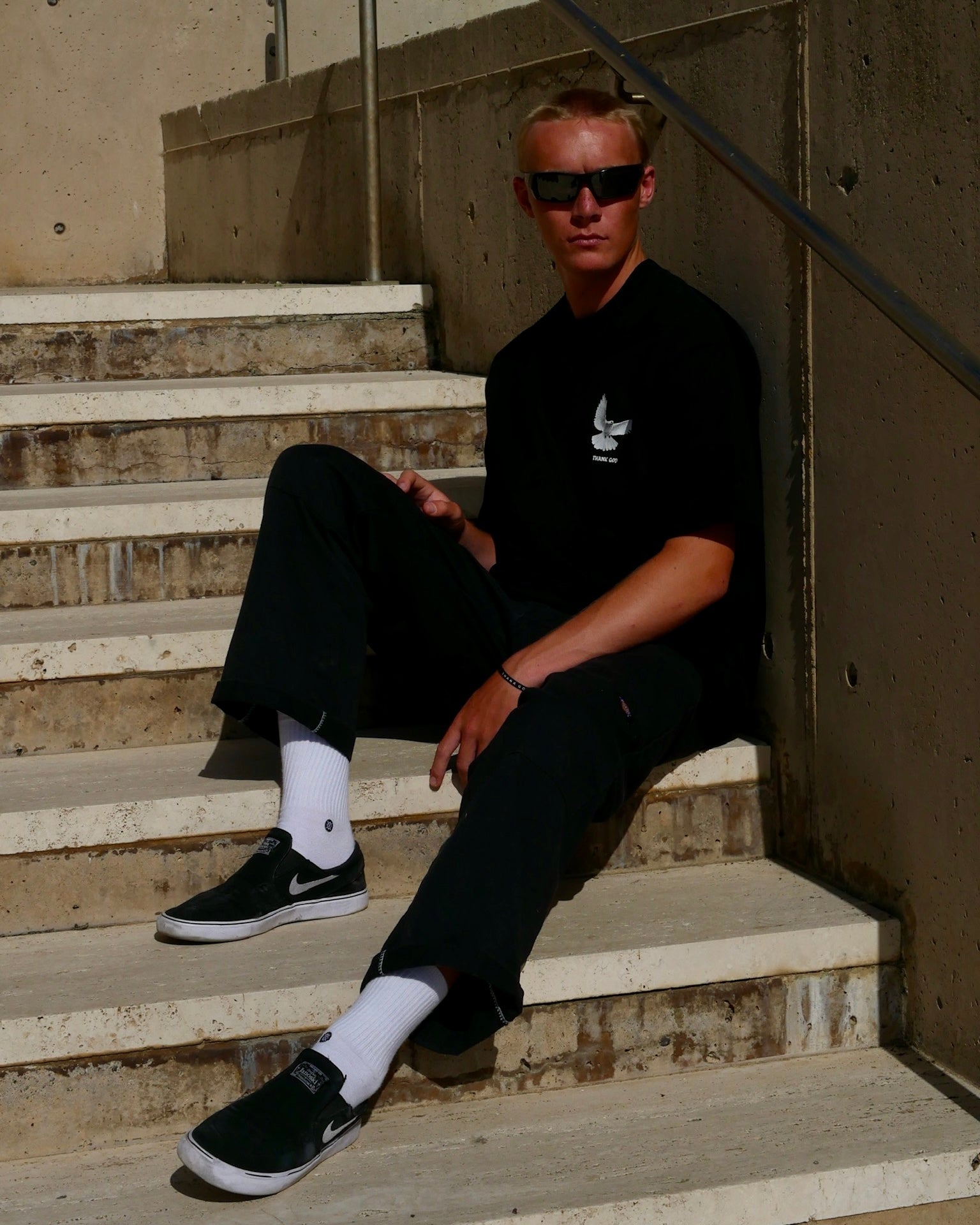 Divinity II Oversized Sanded Tee