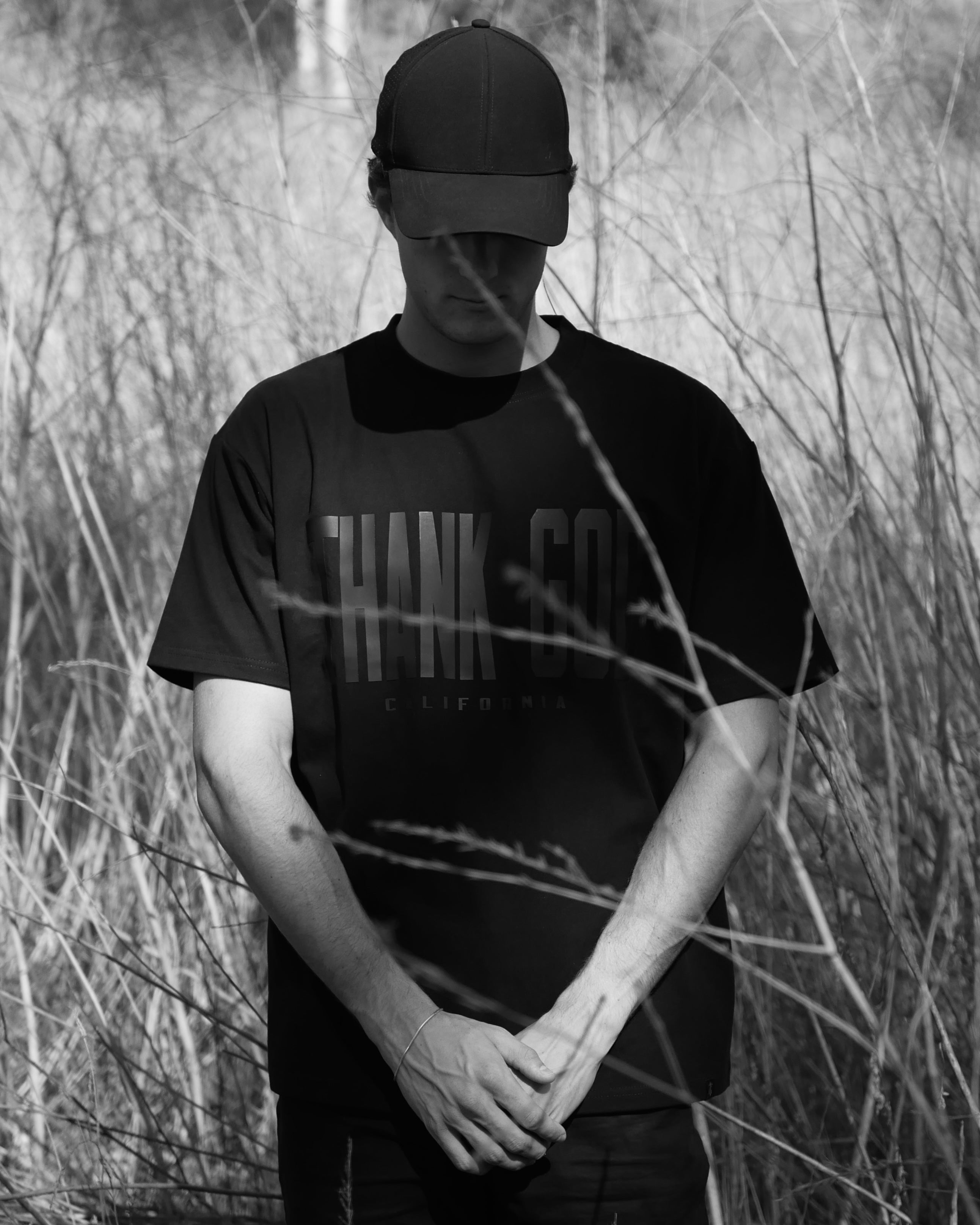 Noir Oversized Sanded Tee