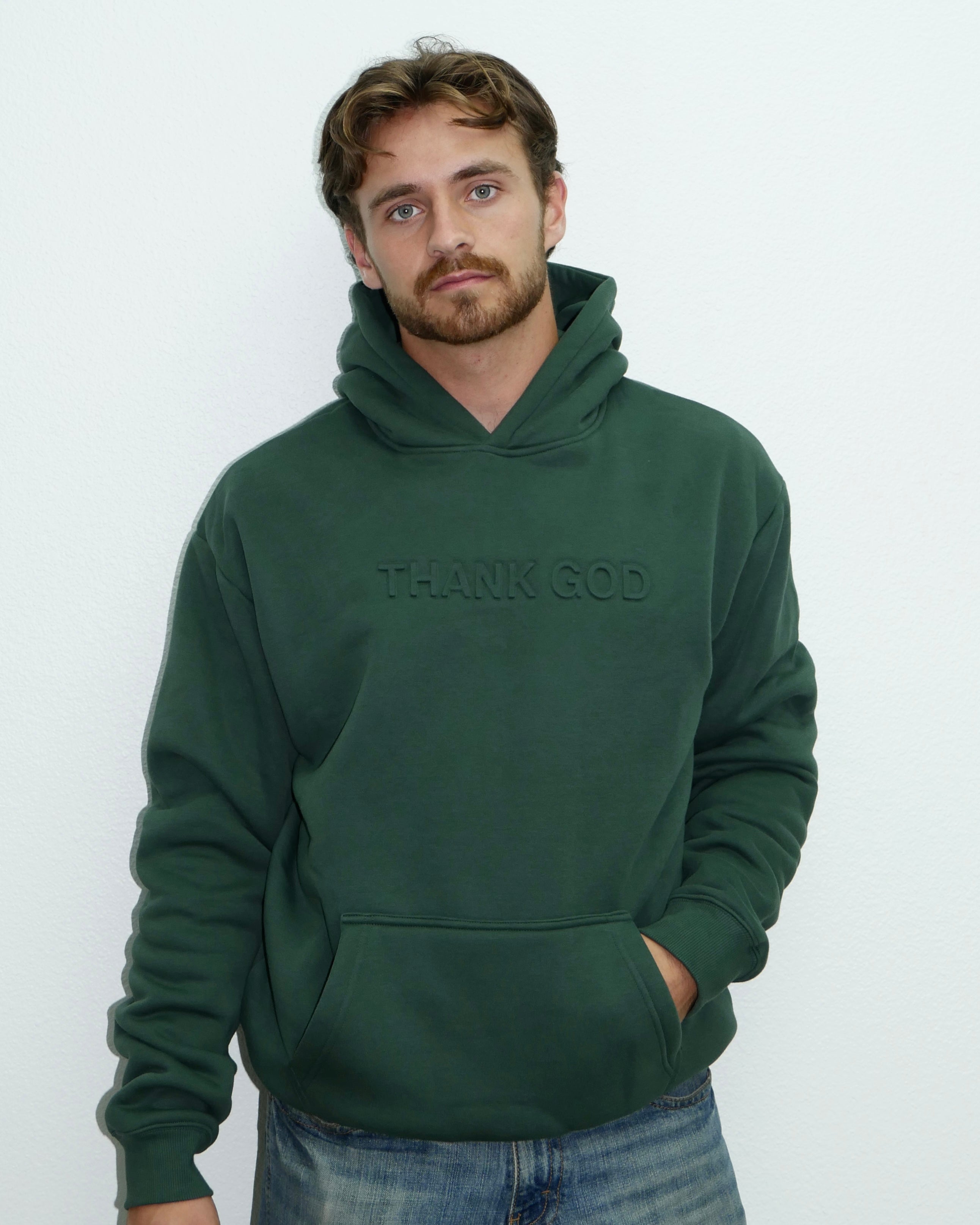 Embossed Hoodie