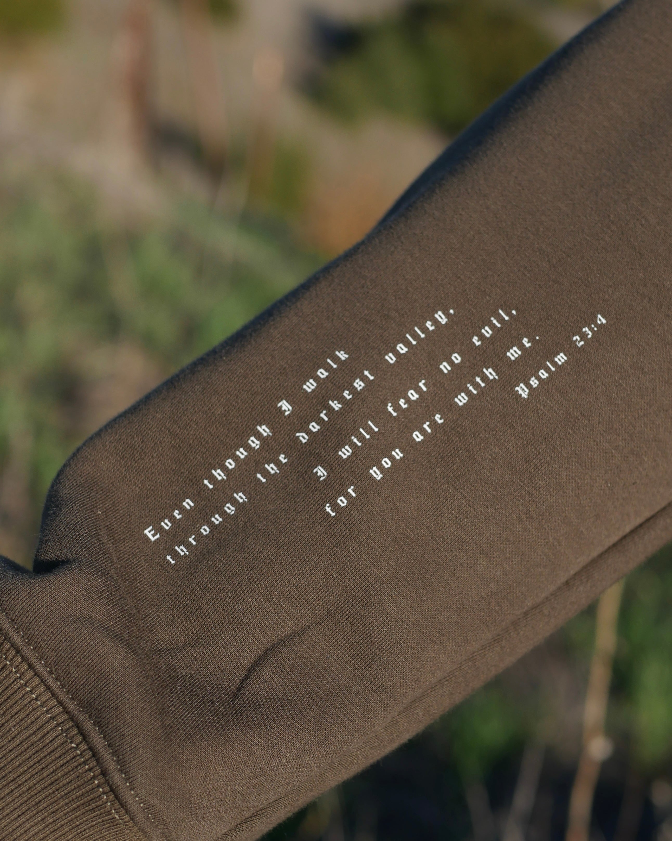 Psalm 23 Gothic Hoodie