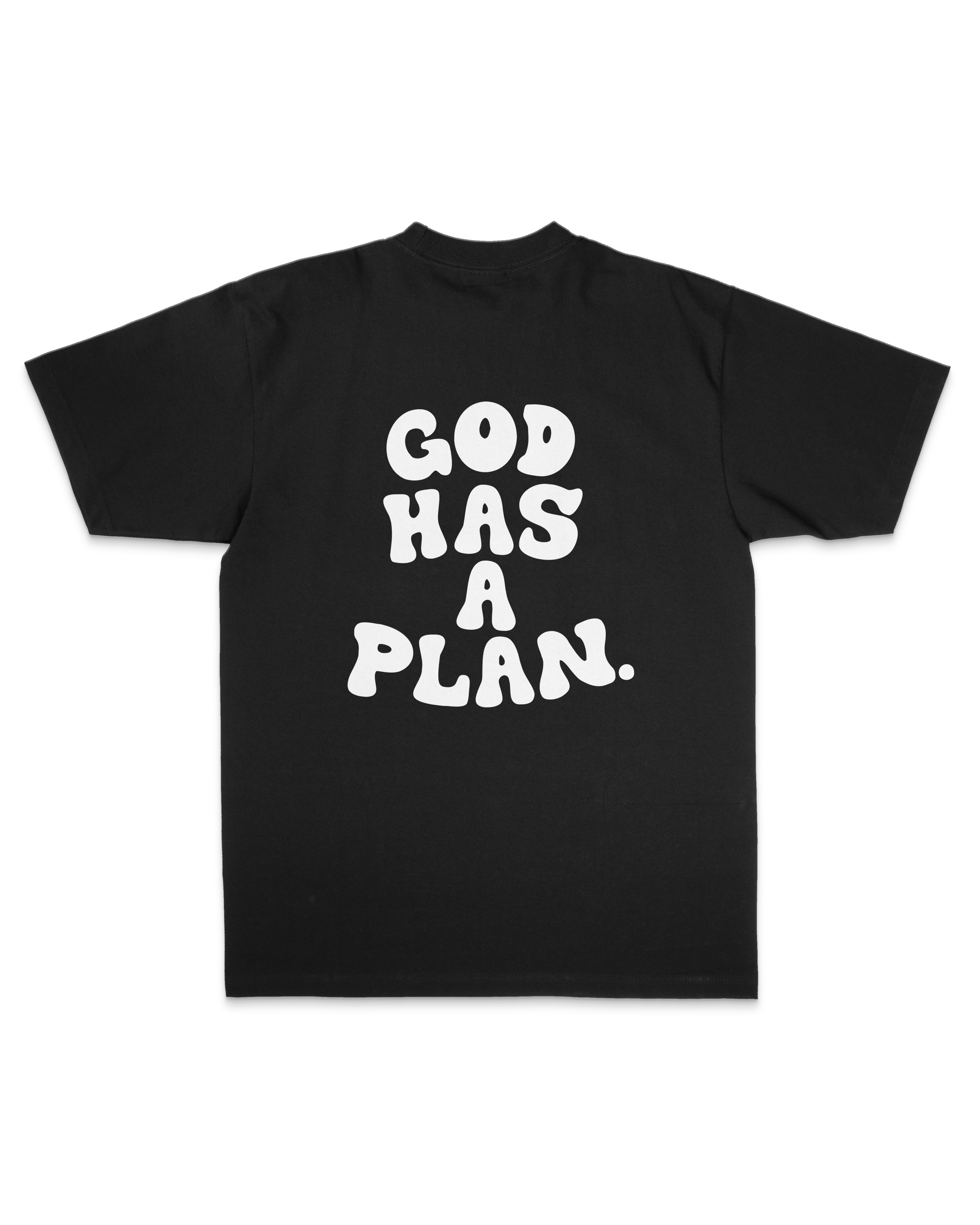 God Has A Plan Oversized Sanded Tee