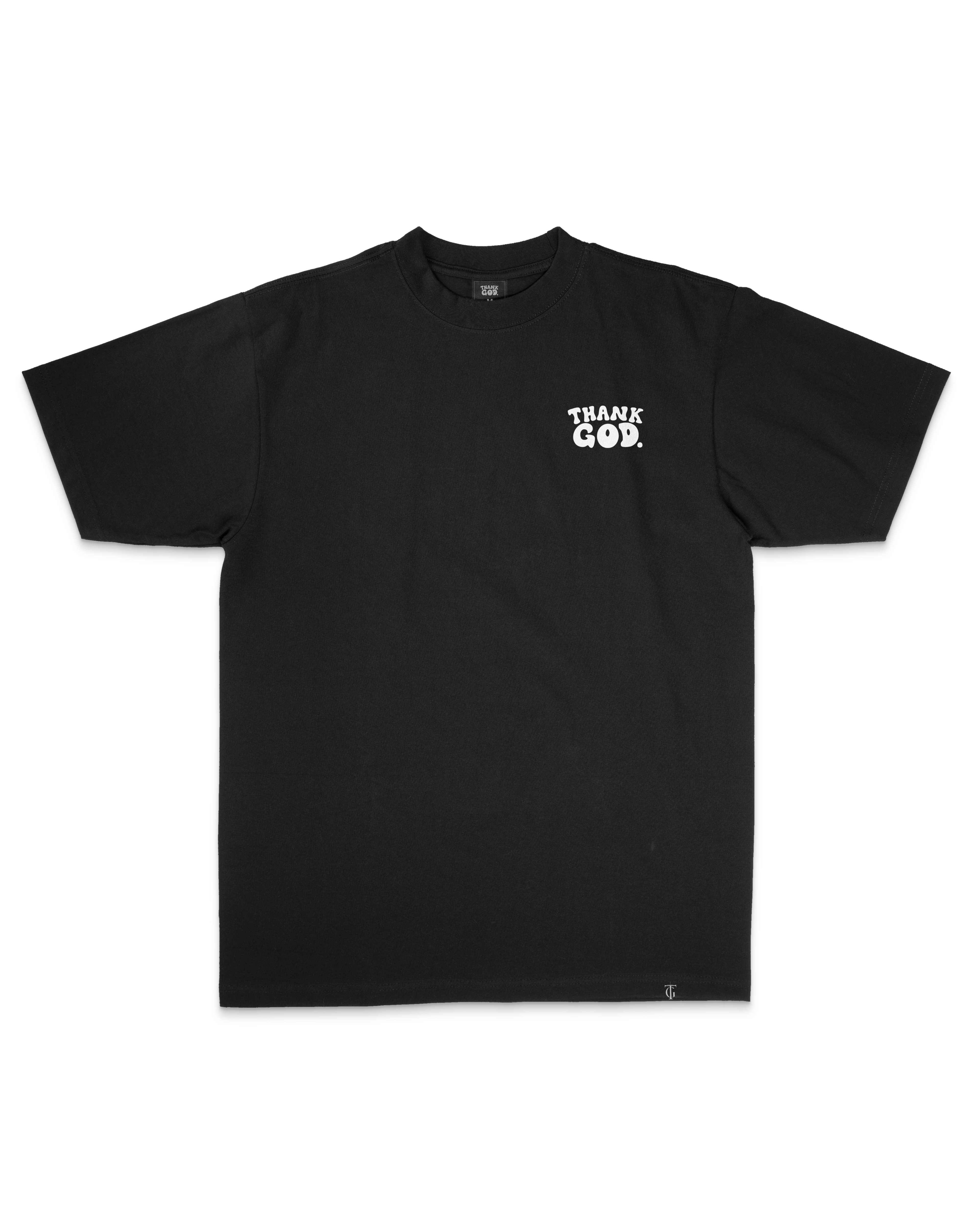 God Has A Plan Oversized Sanded Tee
