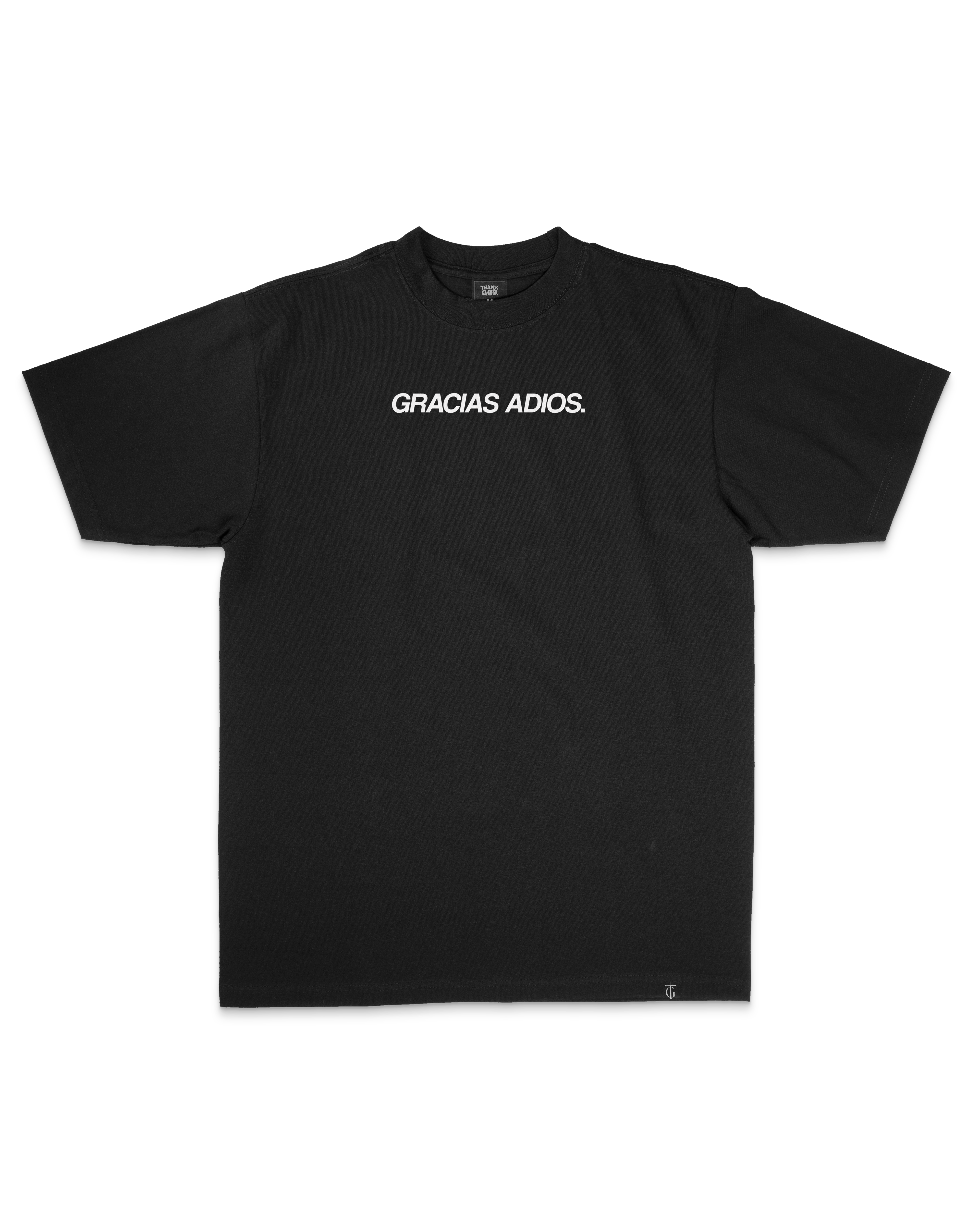 Gracias A Dios Oversized Sanded Tee