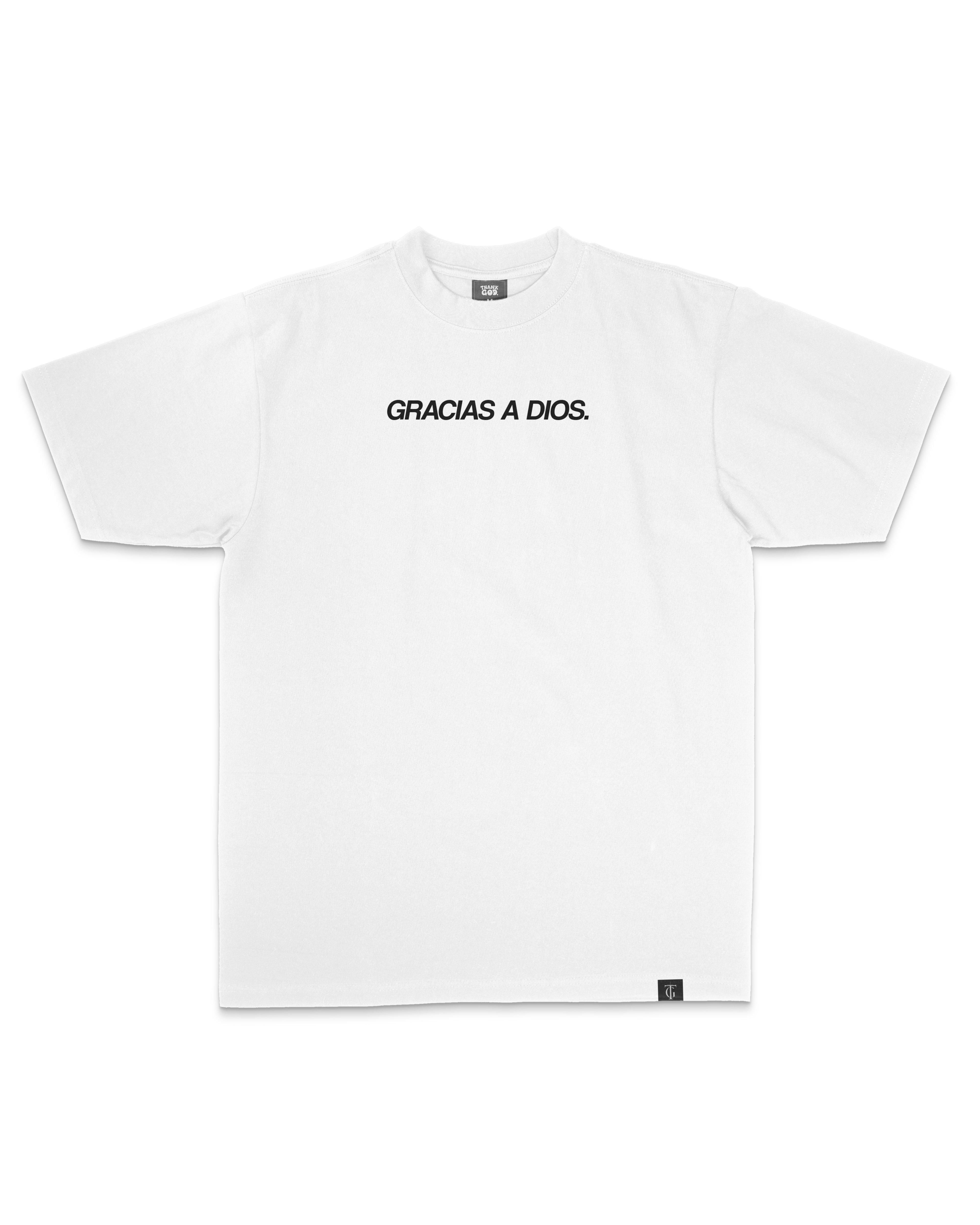 Gracias A Dios Oversized Sanded Tee