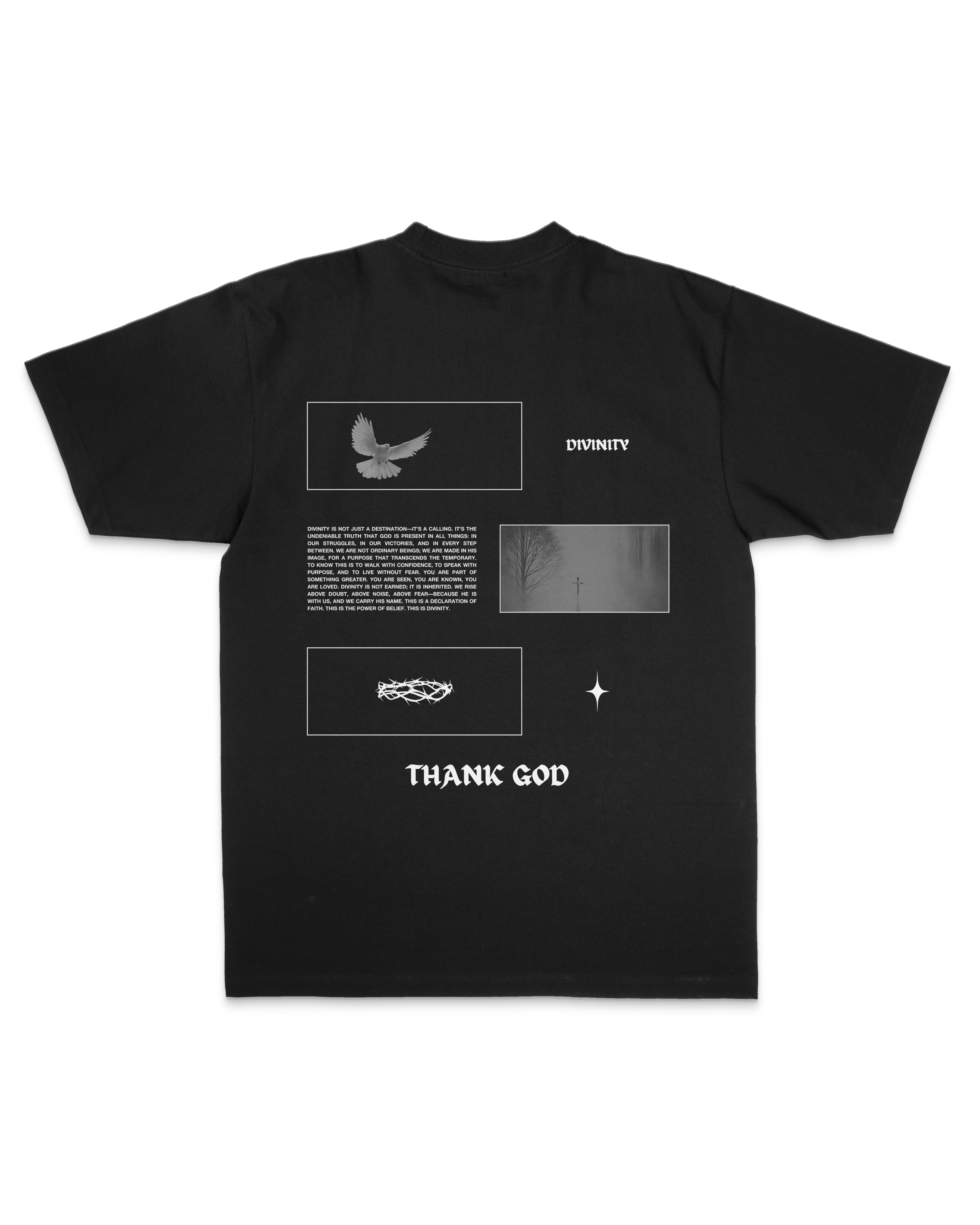 Divinity II Oversized Sanded Tee