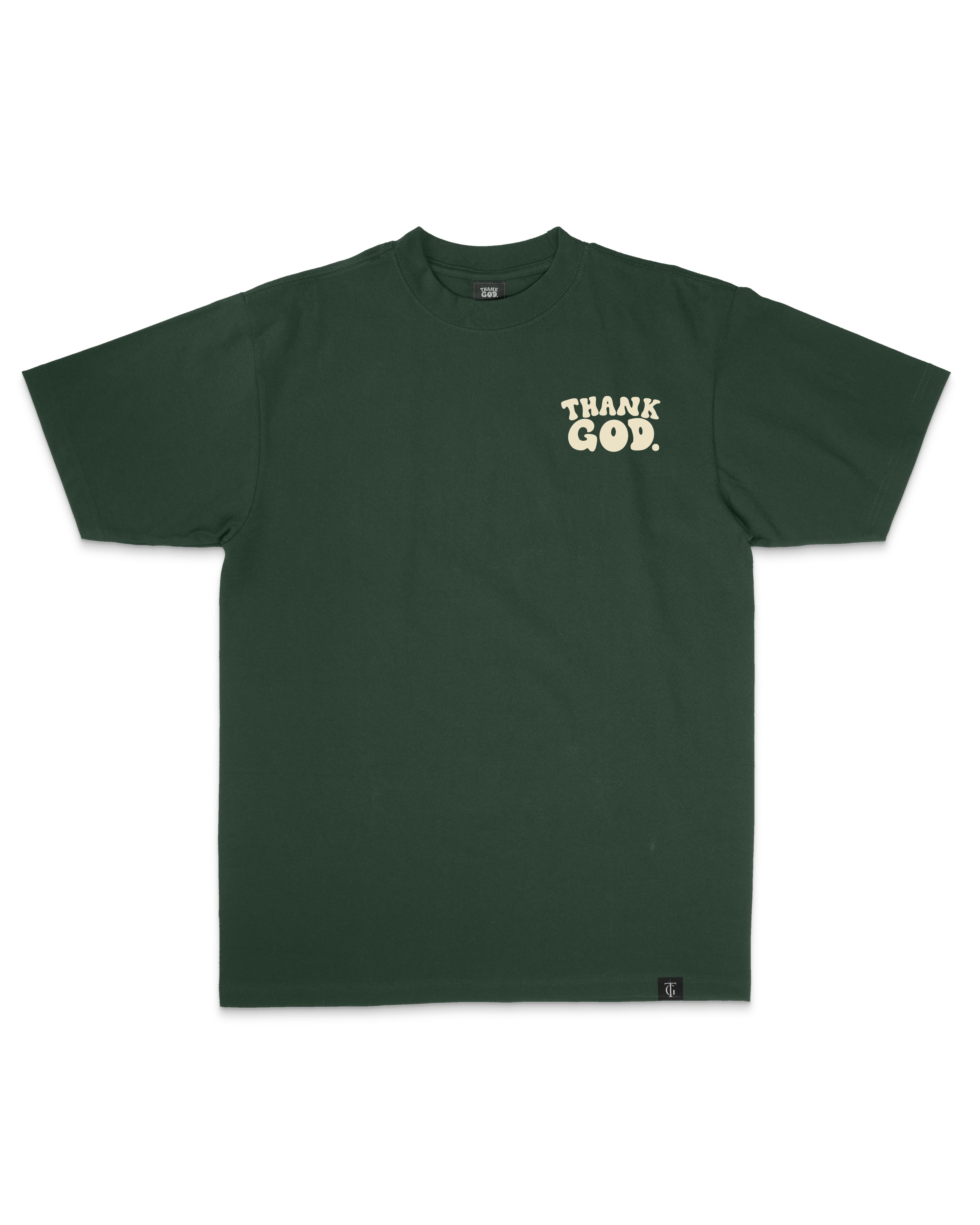 God Has A Plan Oversized Sanded Tee