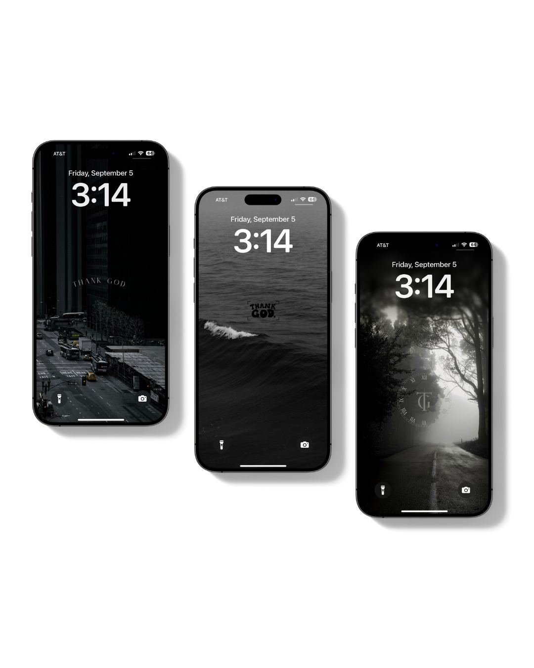 Thank God Noir Wallpaper Pack (10)