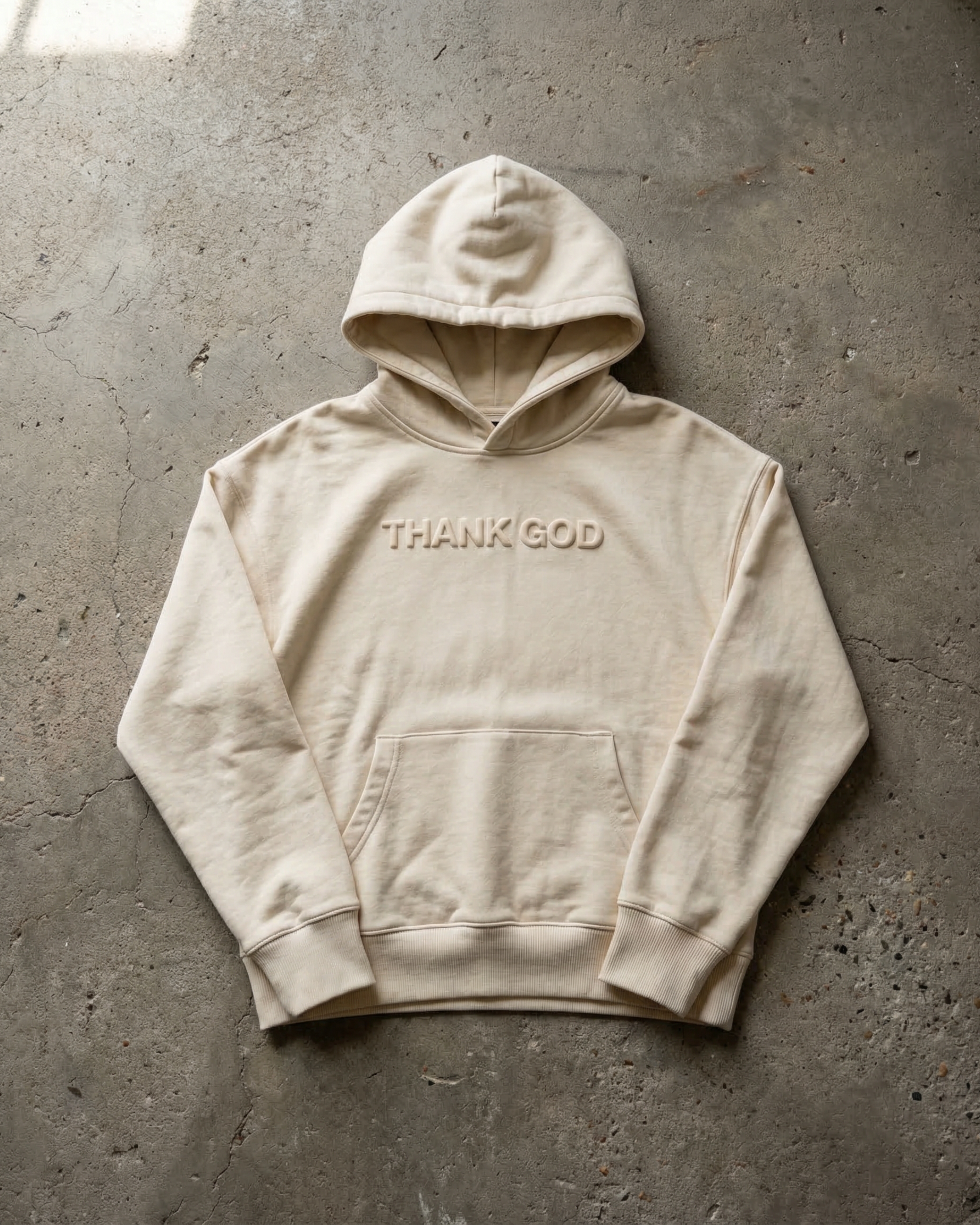 Embossed Hoodie