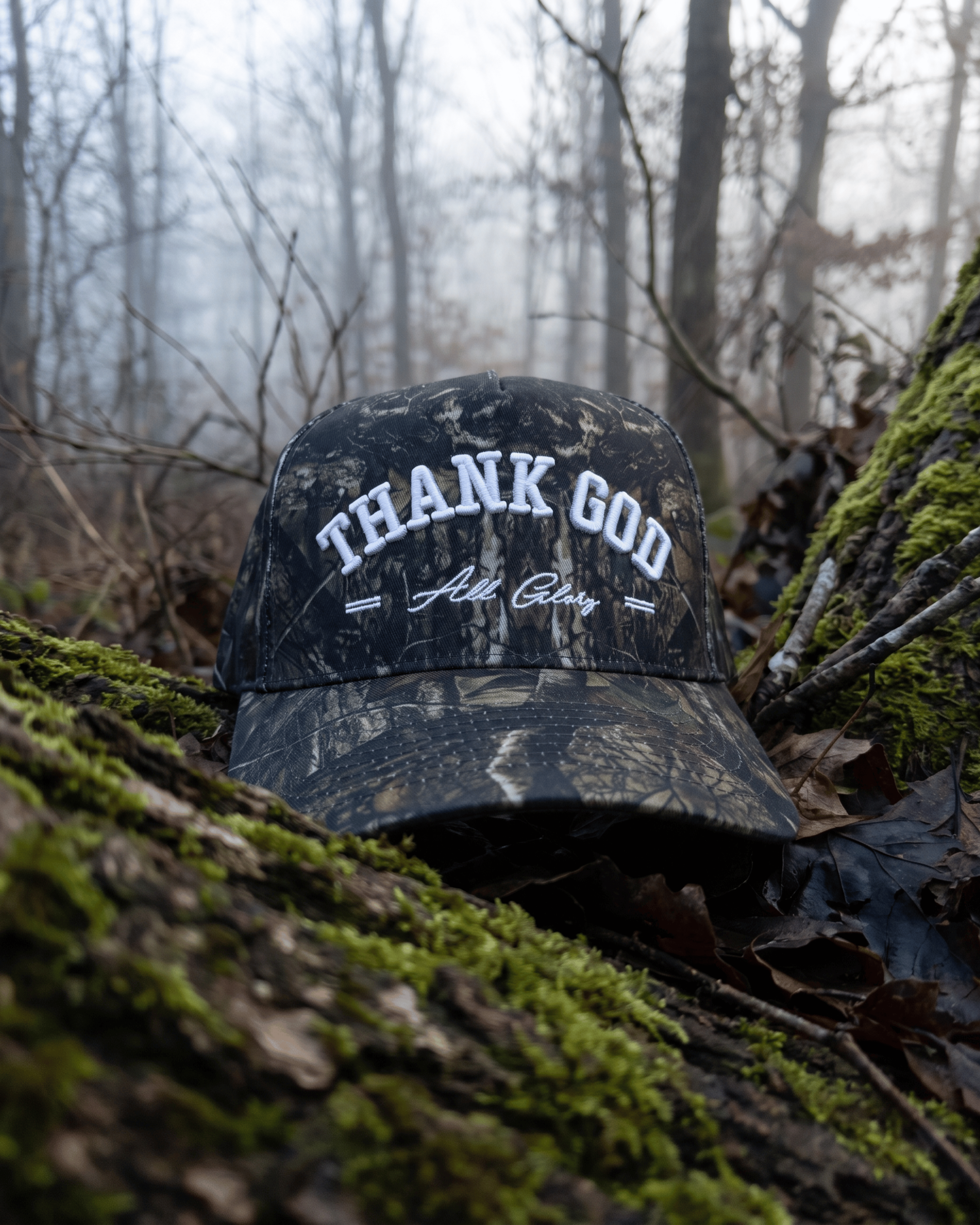 Dark Camo Hat