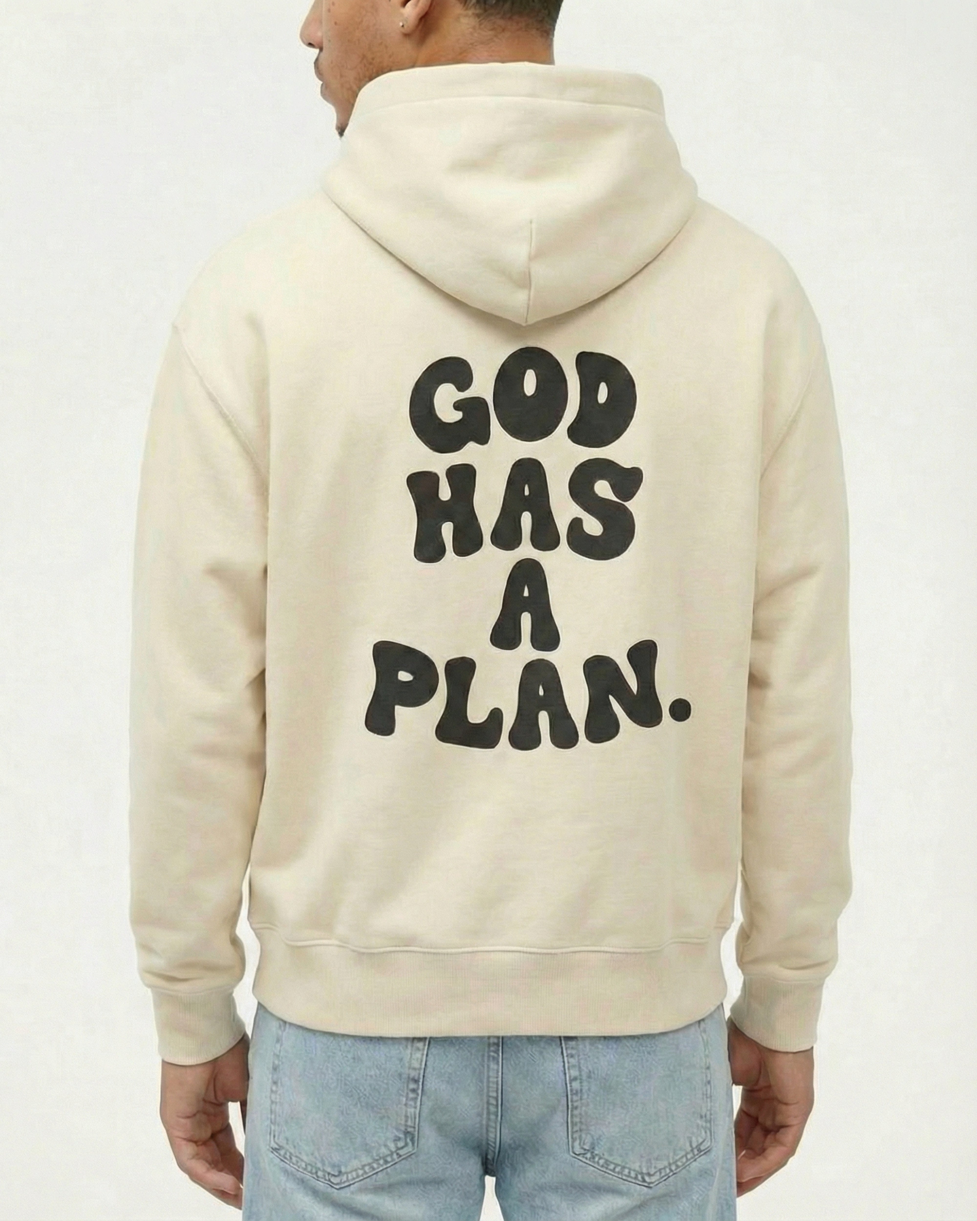 Thank God God Has A Plan Christian Hoodie | Pre-Shrunk, Unisex