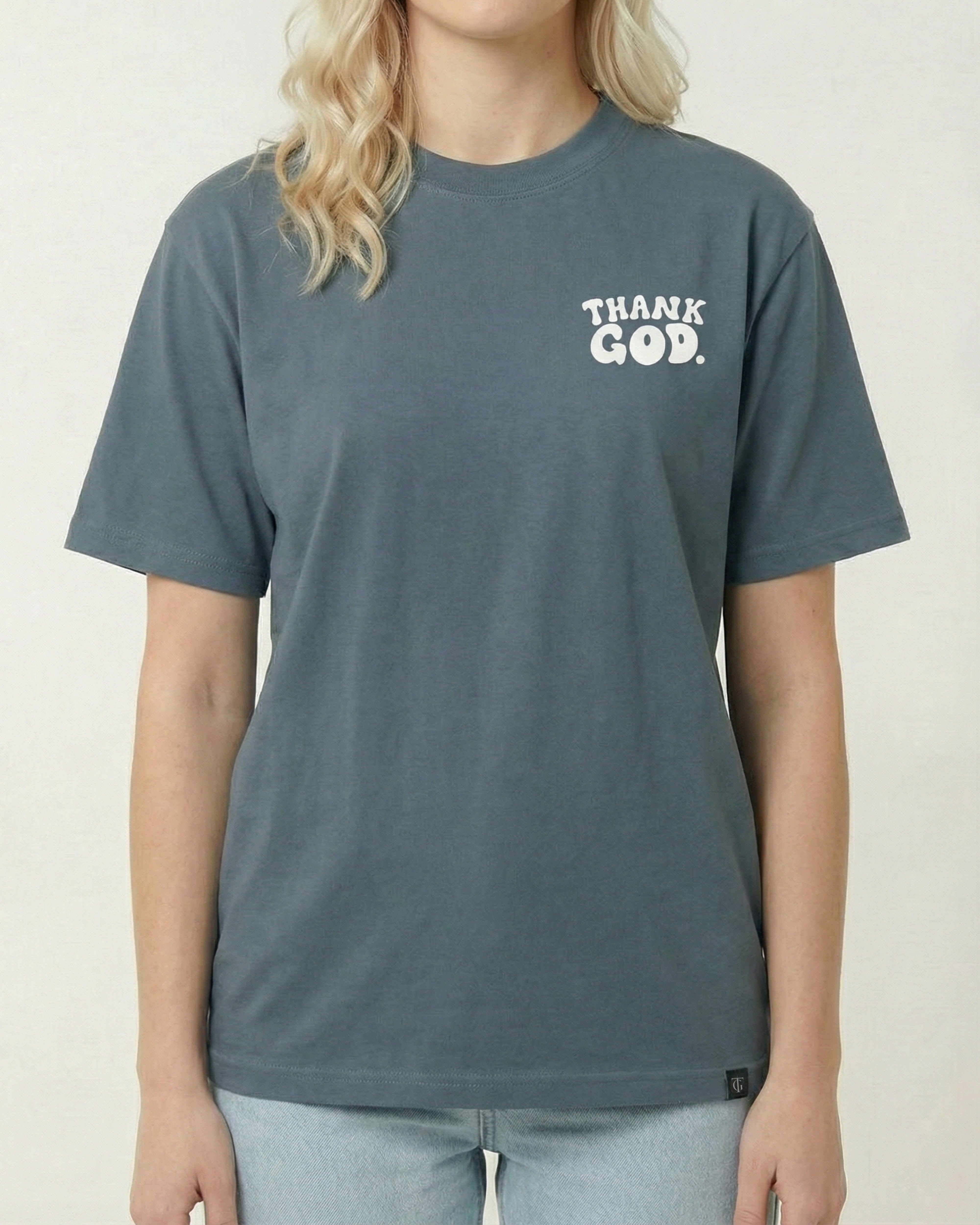 God Has A Plan Oversized Tee