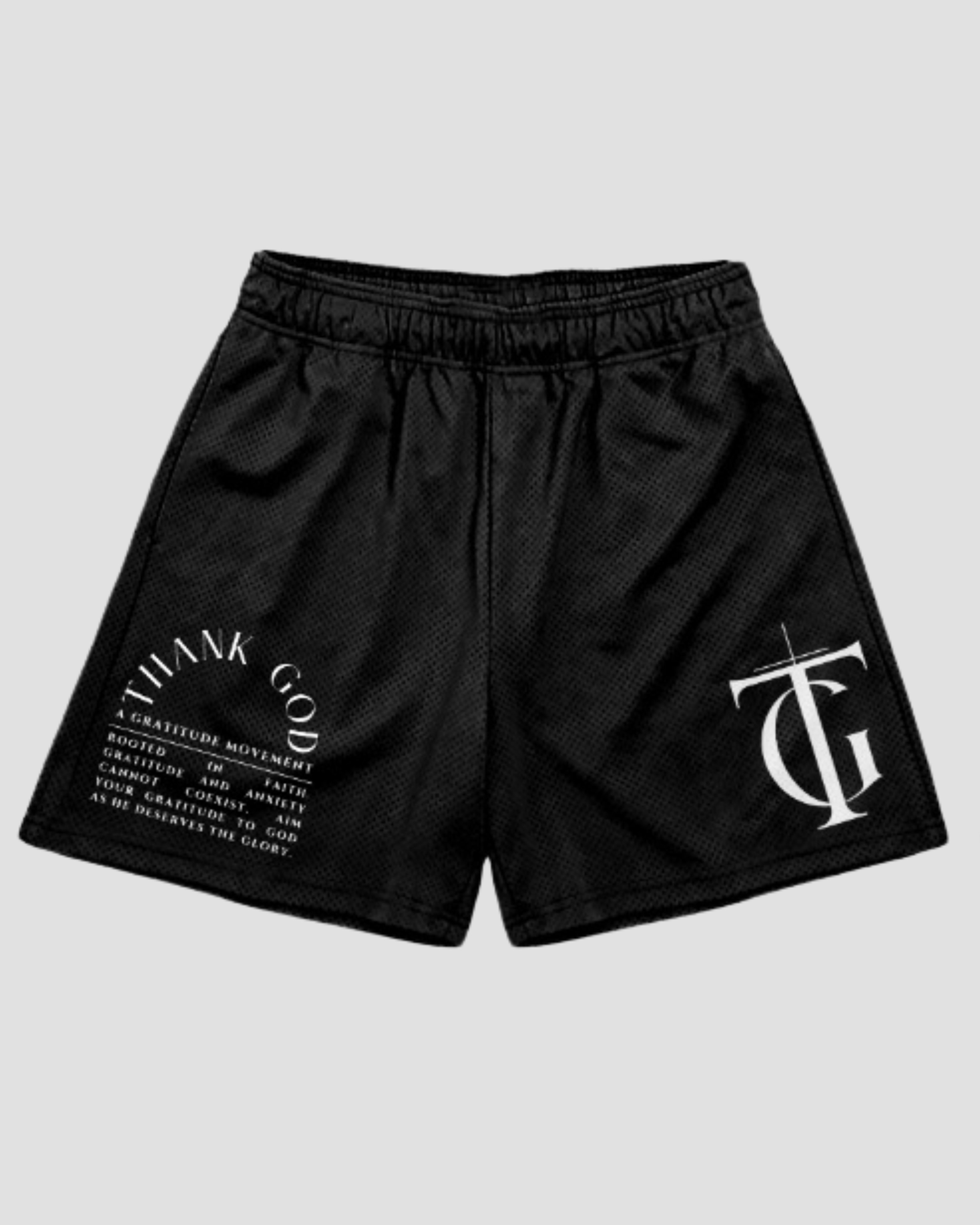 GRATITUDE MOVEMENT MESH SHORTS