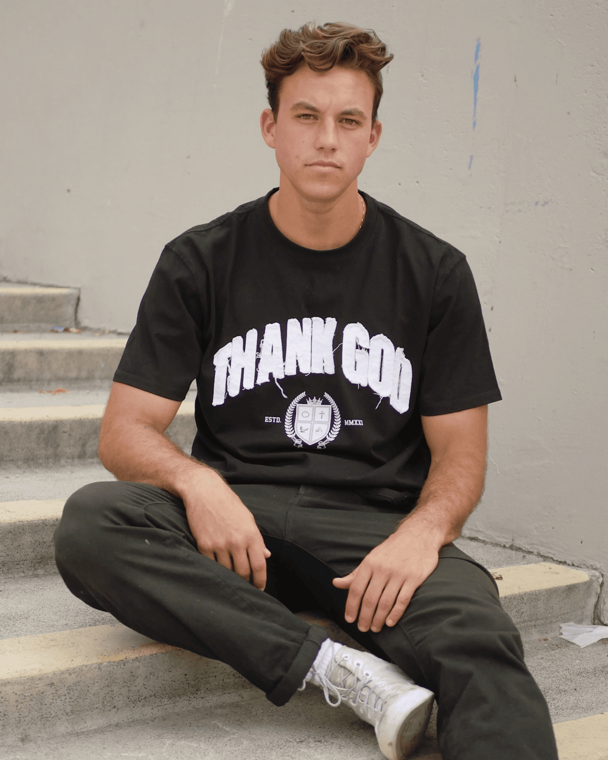 Collegiate Patch Tee