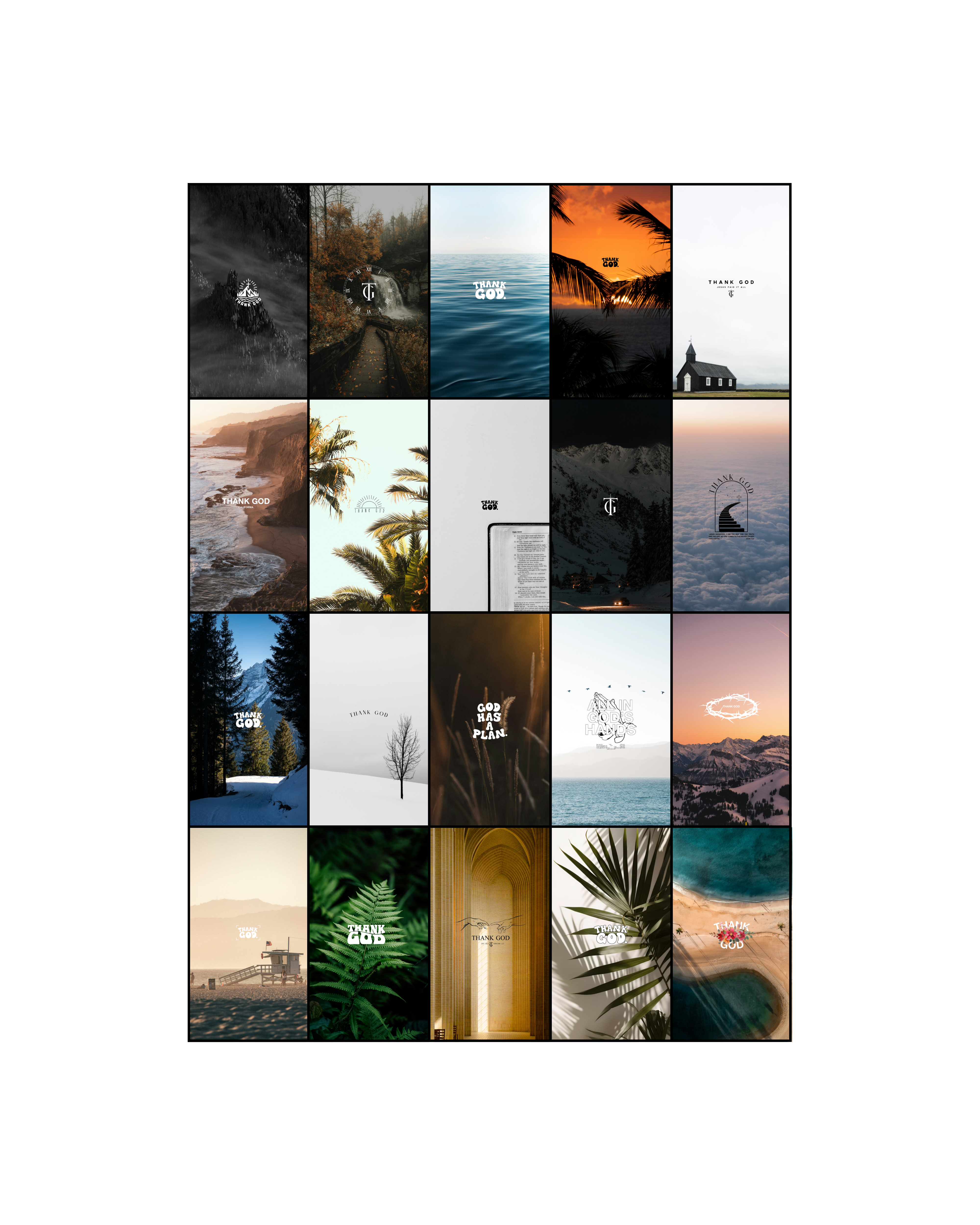 Thank God Wallpaper Pack (20)