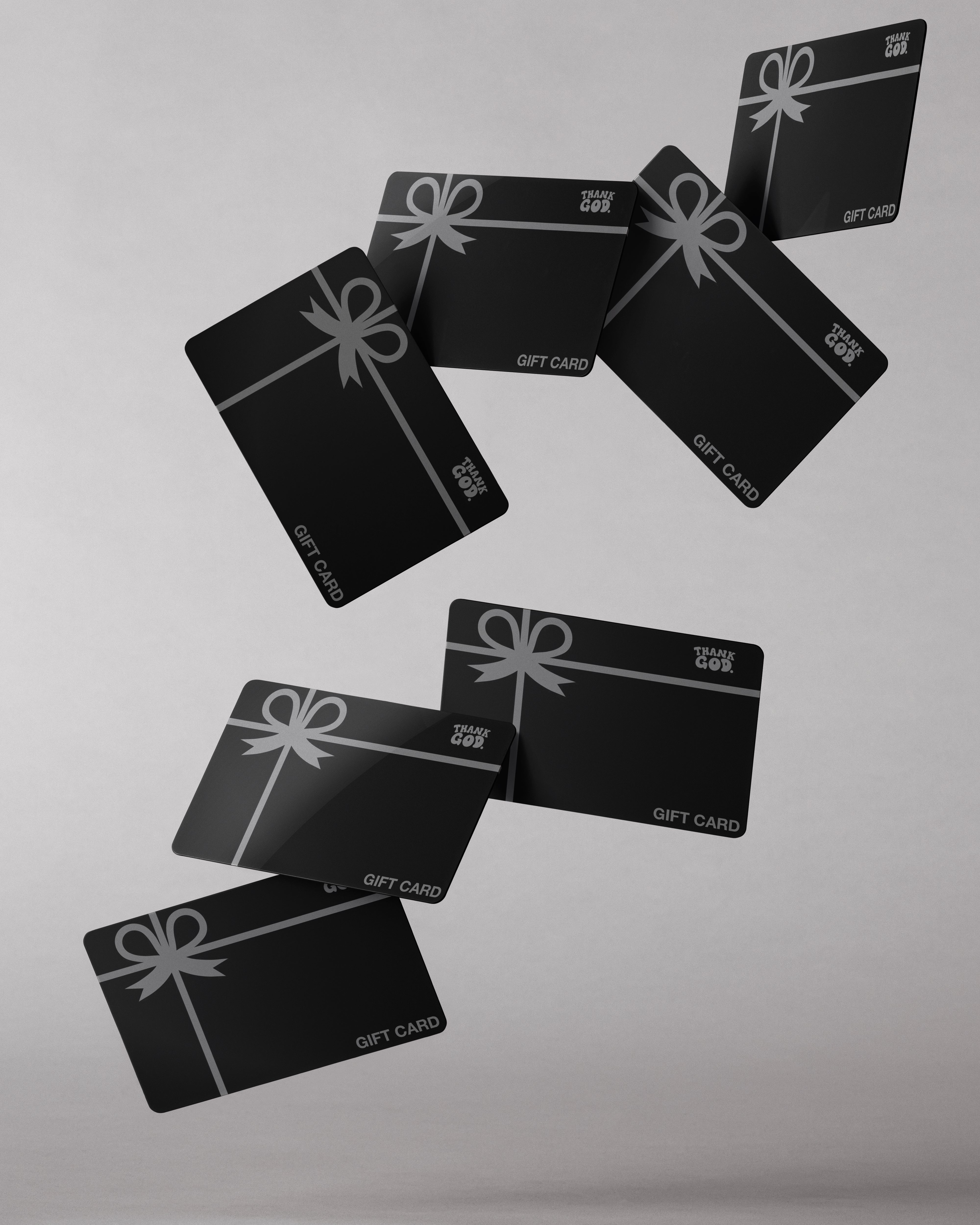 Digital gift card for Christian clothing by Thank God mockup 1
