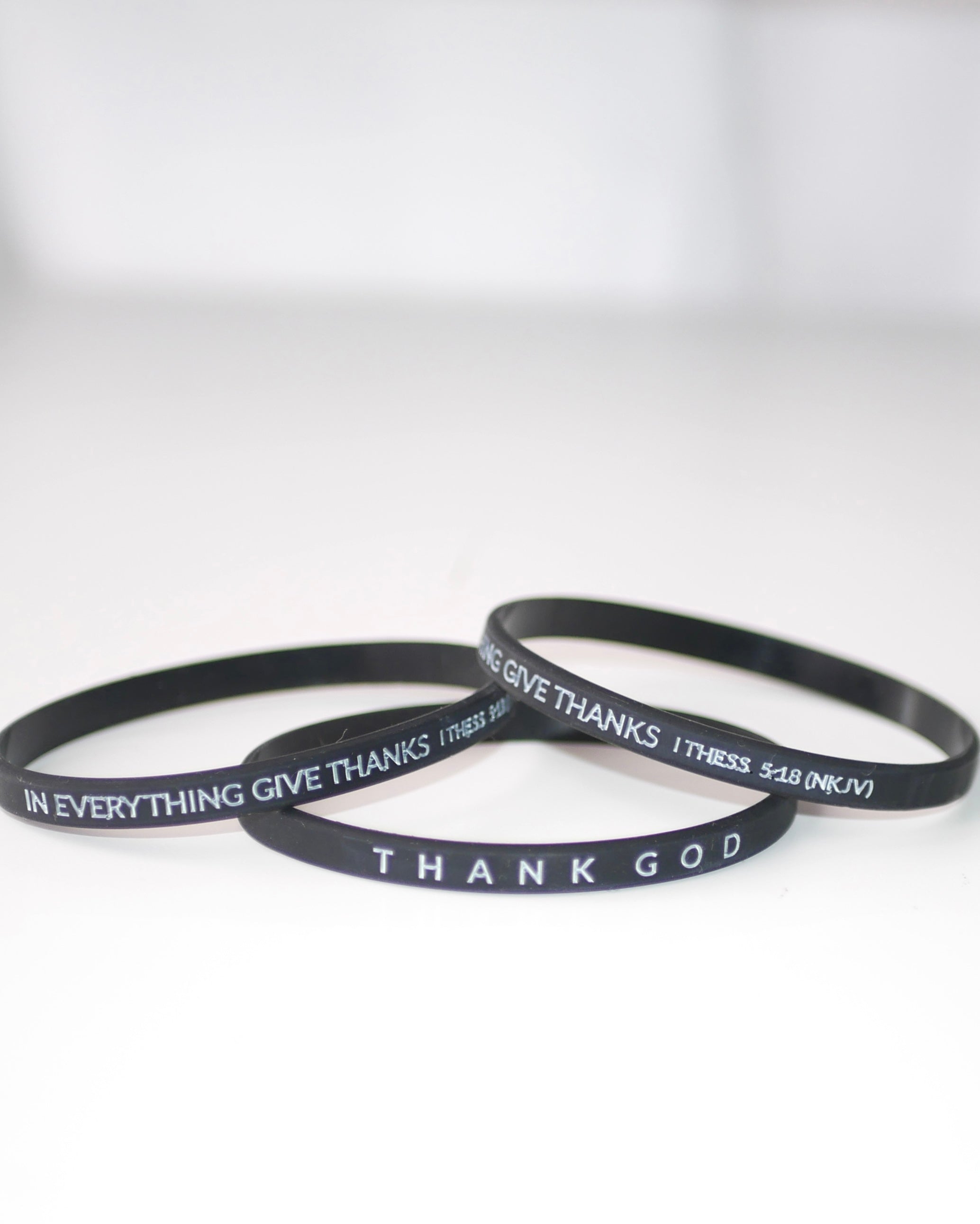 Faith-based wristband bundle from Thank God - EVANGELISM WRISTBAND BUNDLE photo of 3