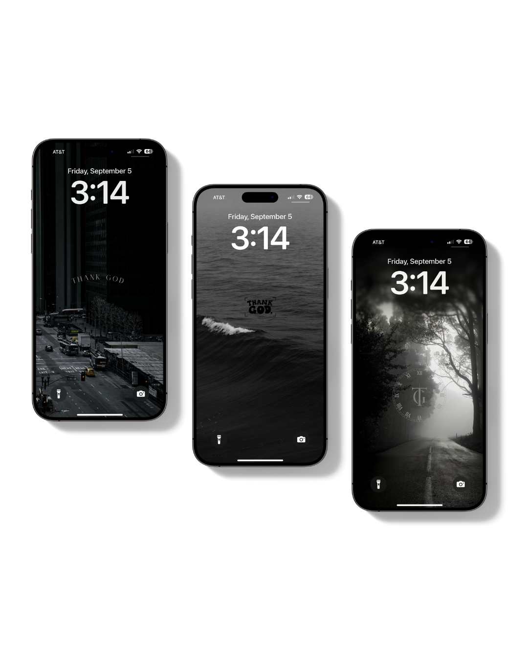 Thank God Noir Wallpaper Pack (10)