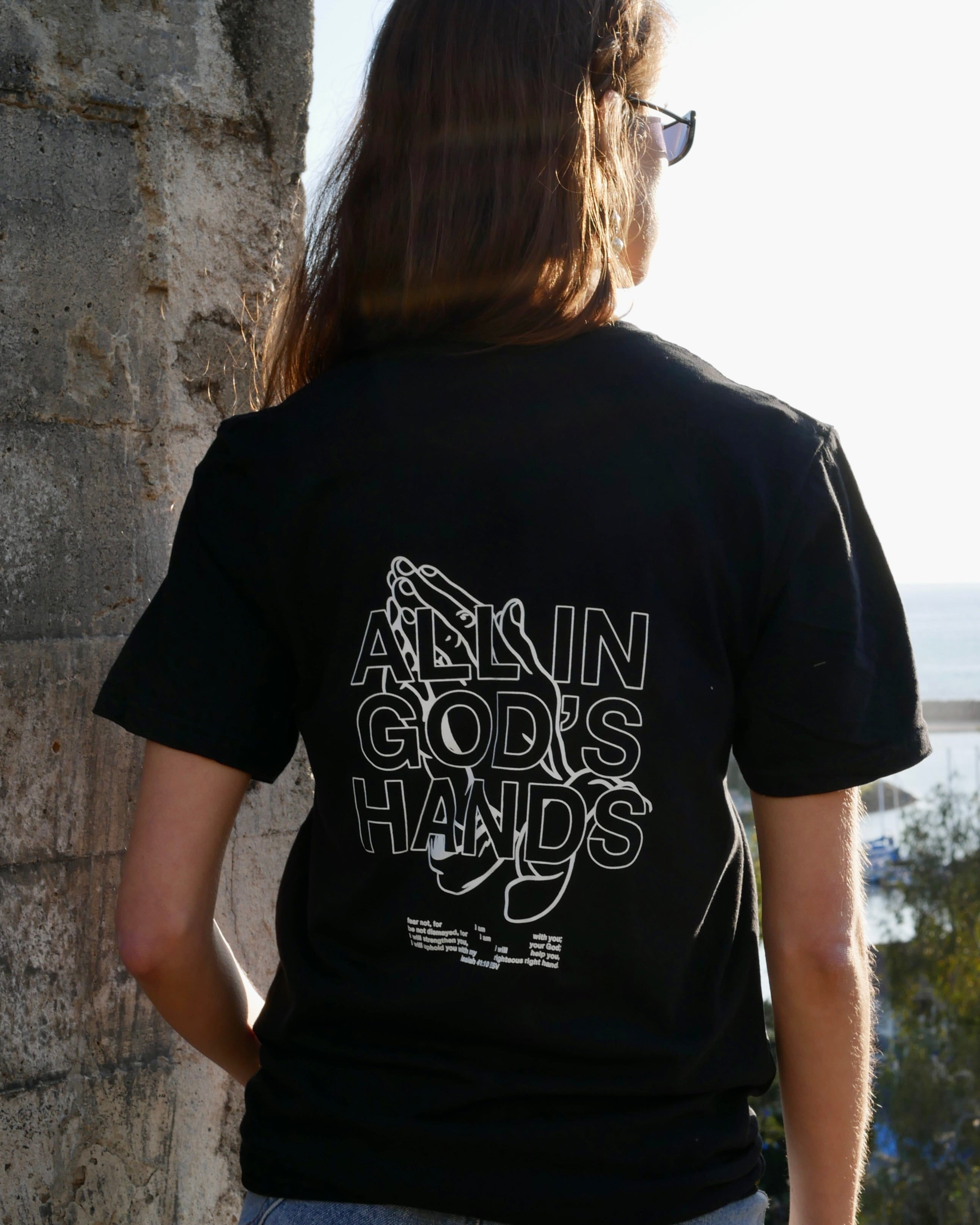 IN GOD'S HANDS TEE