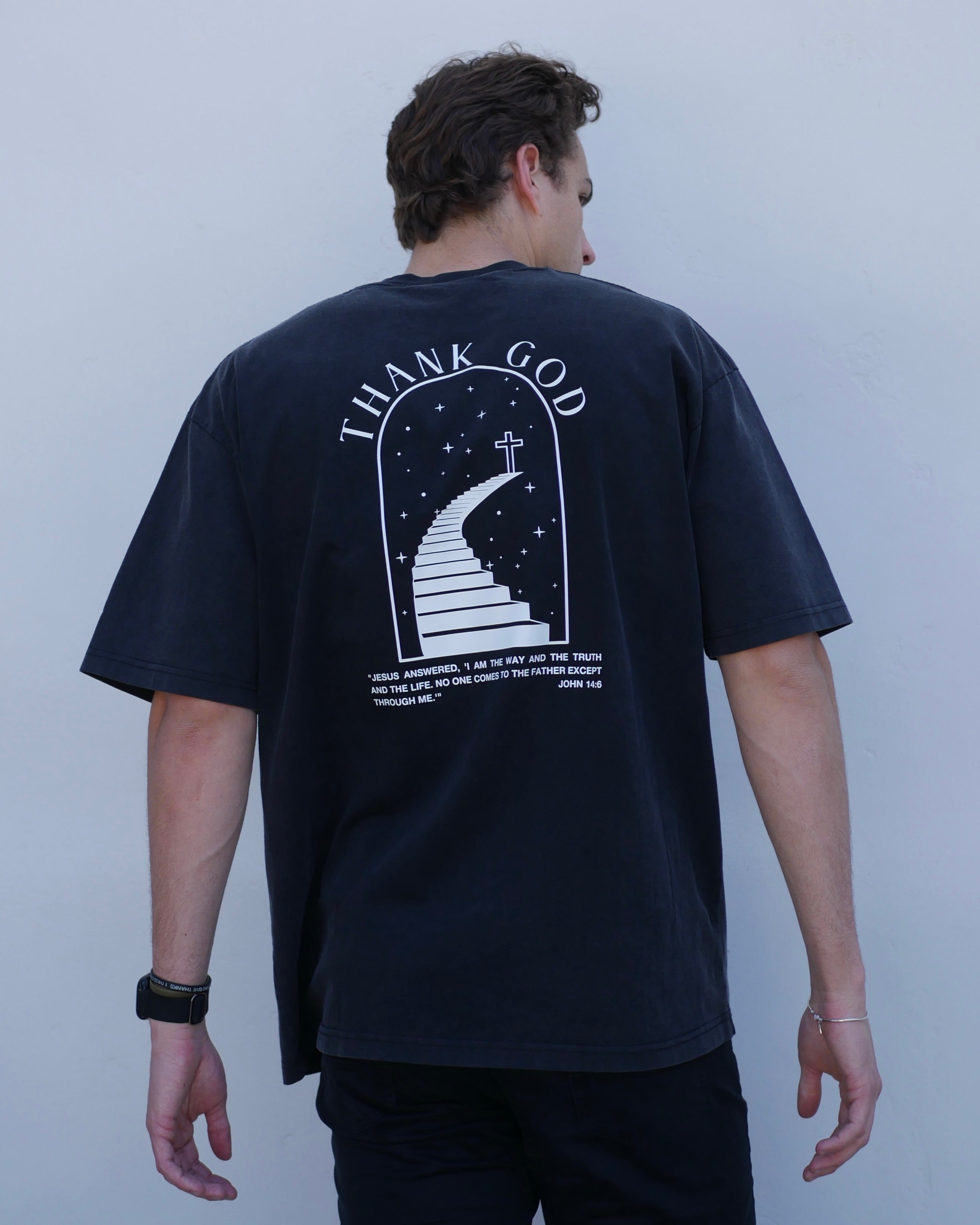 Salvation Christian T-Shirt | Thank God | Unisex Oversized Vintage