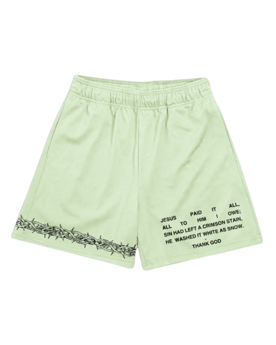 Crown of Thorns Mesh Shorts