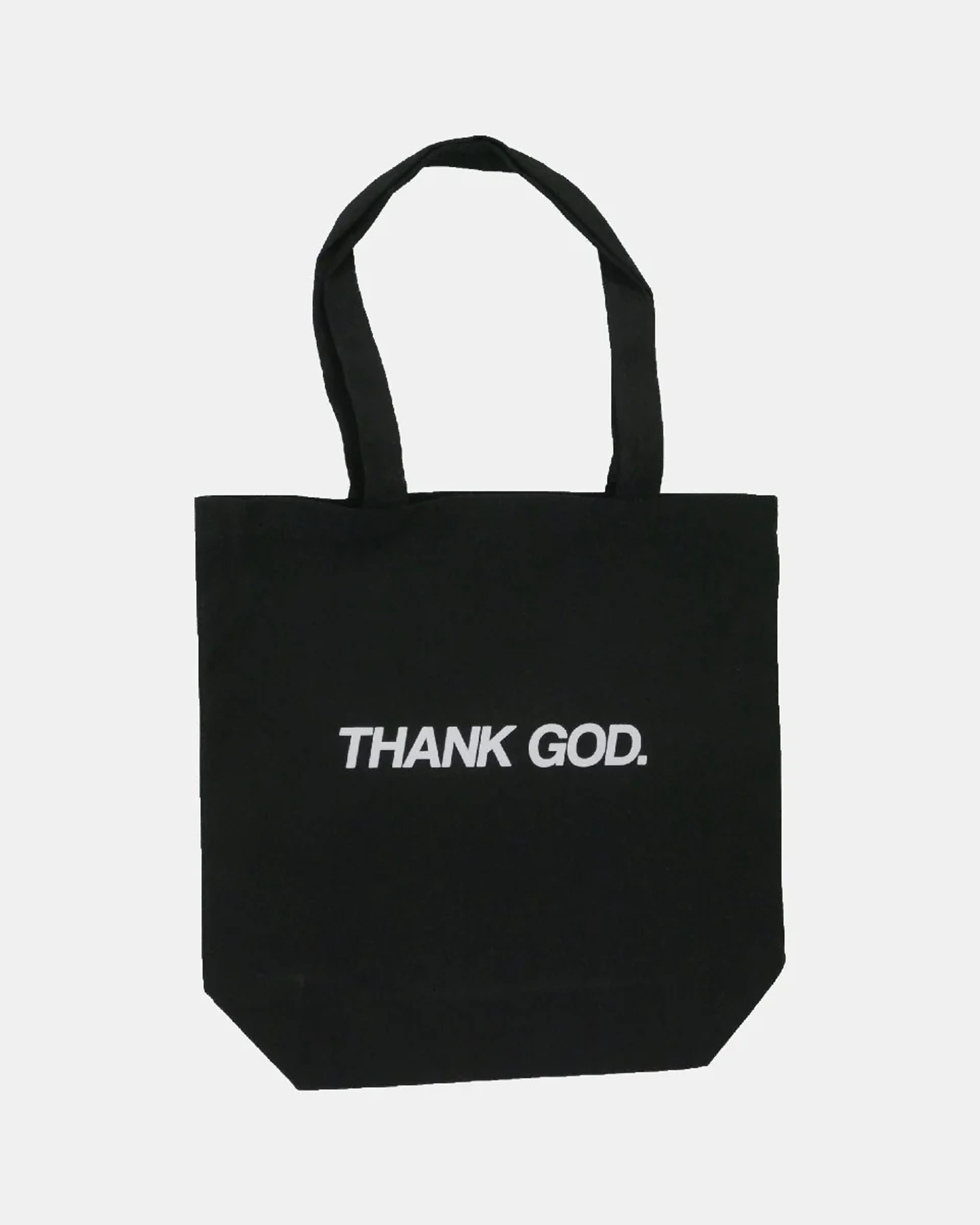 THANK GOD TOTE - BLACK