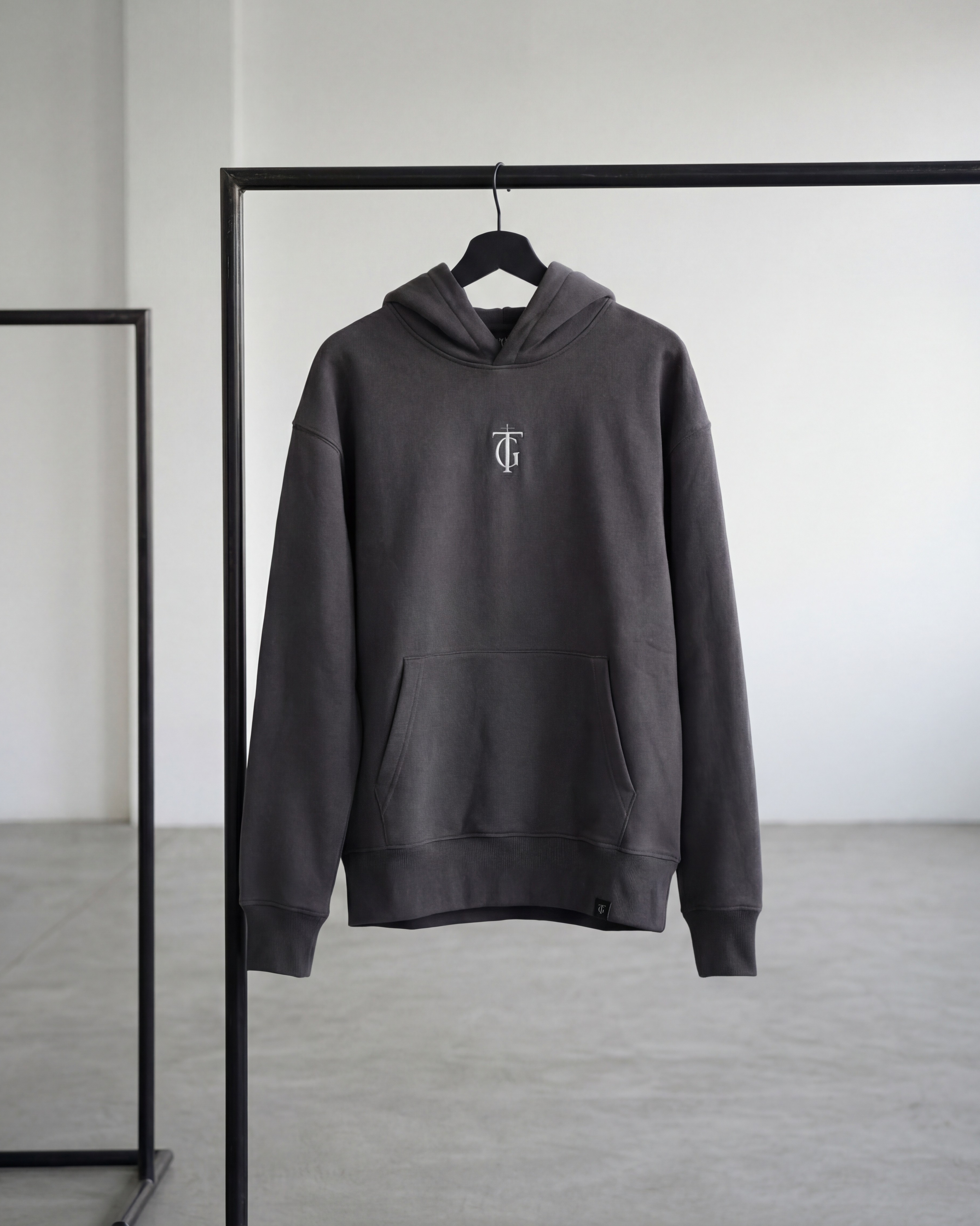 Crest Embroidered Hoodie