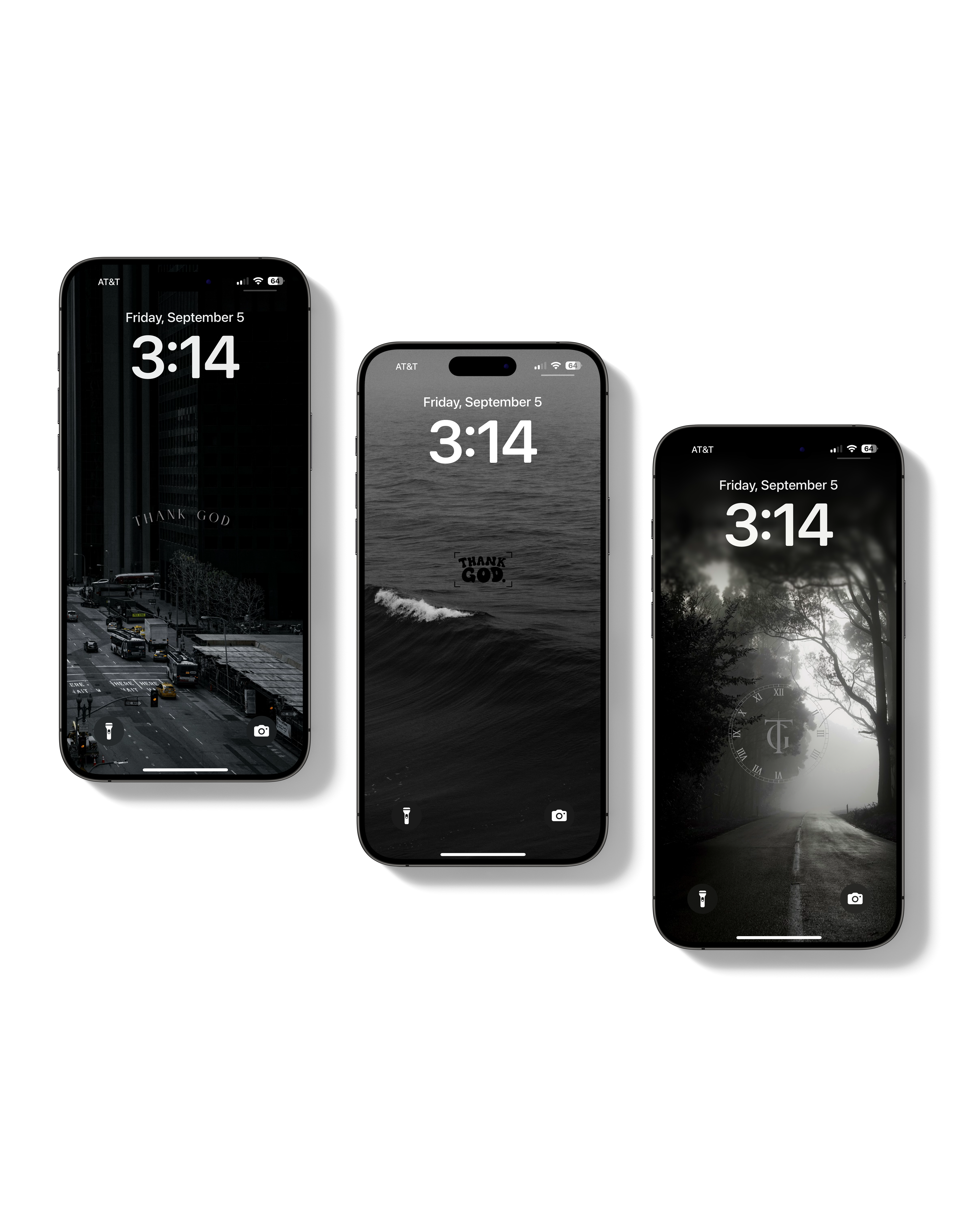 Thank God Noir Wallpaper Pack (10)